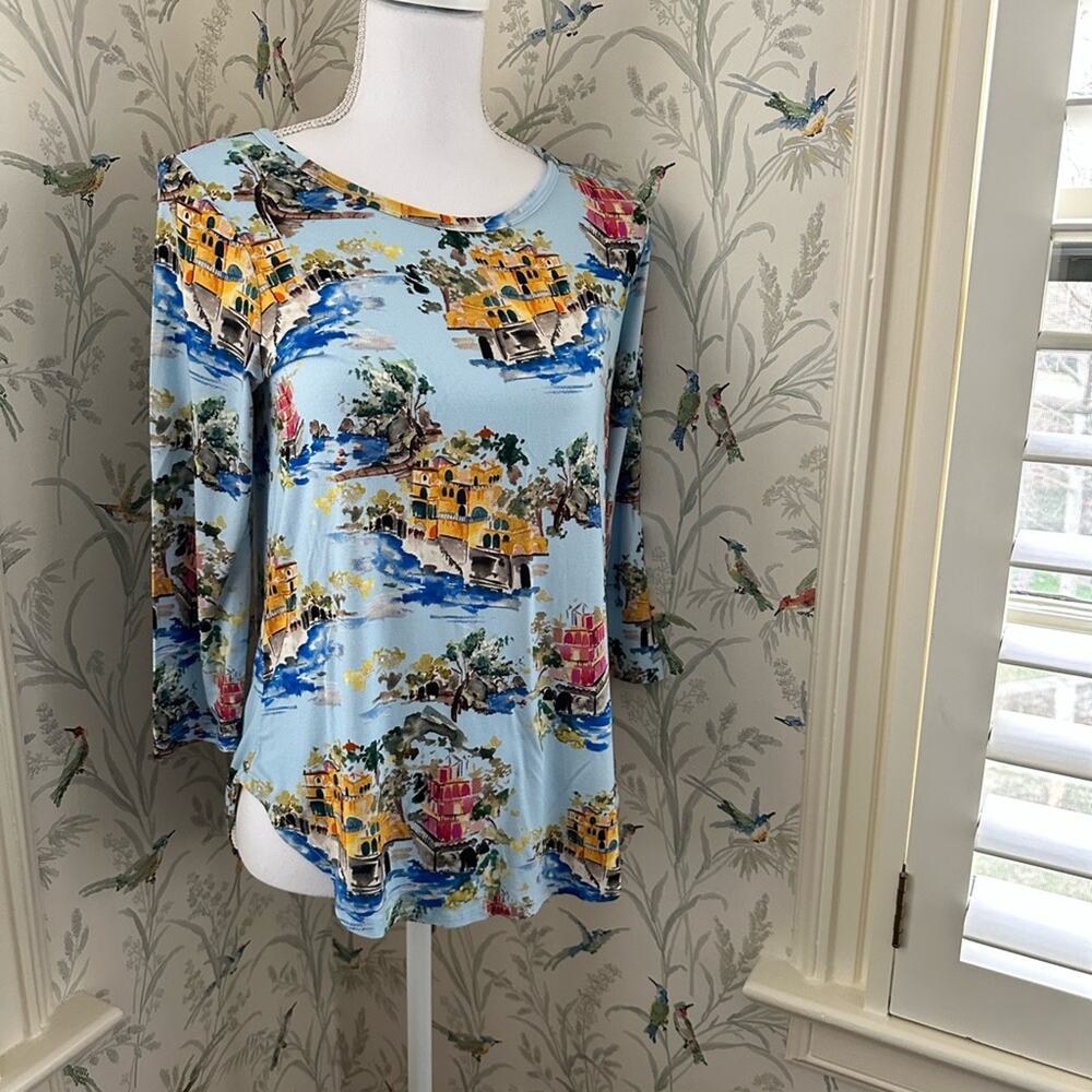Karen Kane 3/4 sleeves top